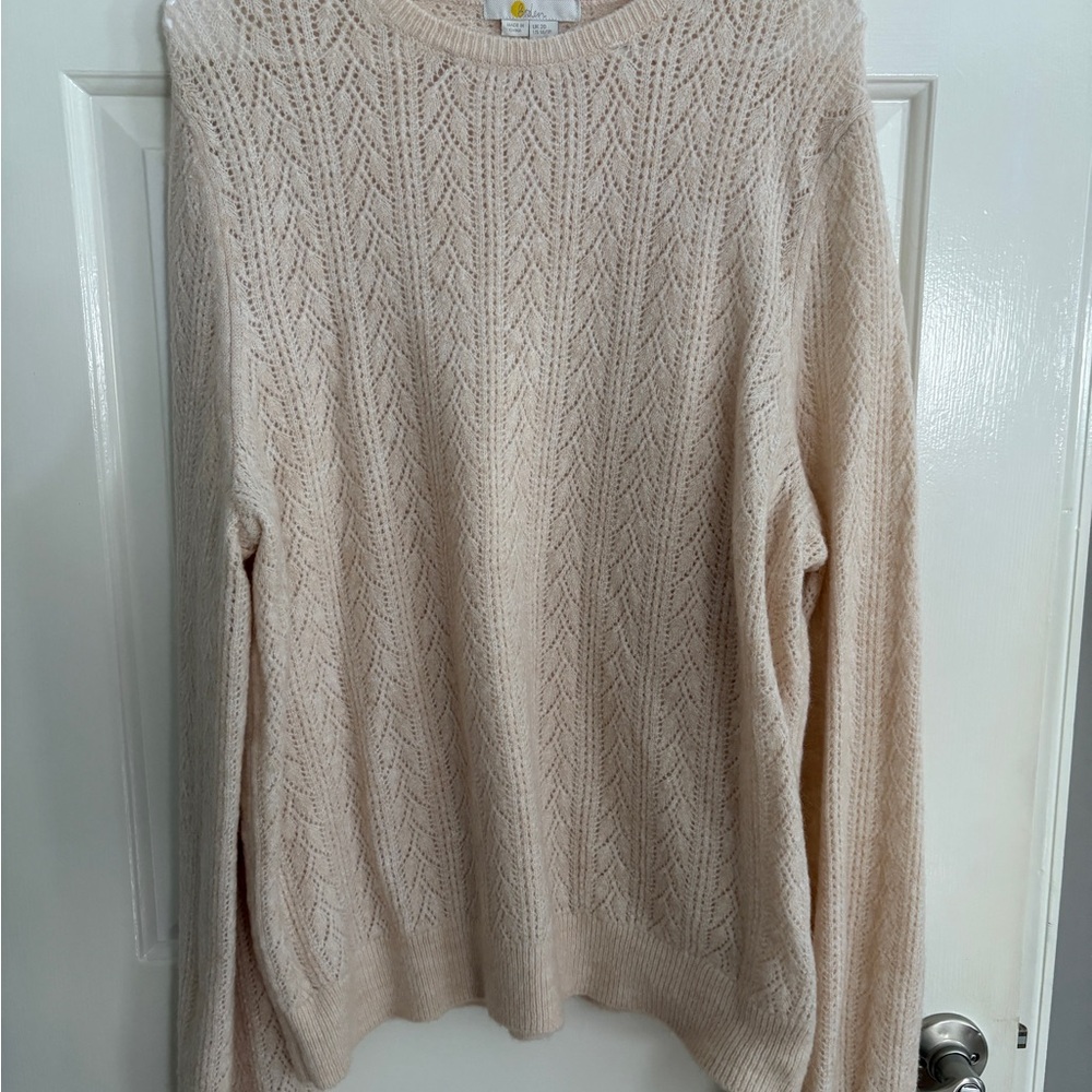 Boden Women's Textured Cream Sweater
